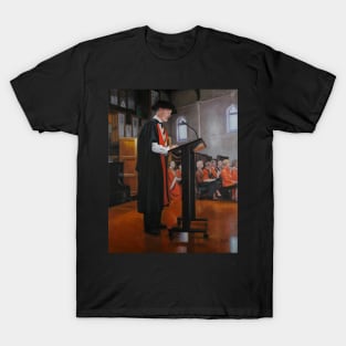 The Speech - Oil painting by Avril Thomas - Adelaide / South Australia Artist T-Shirt